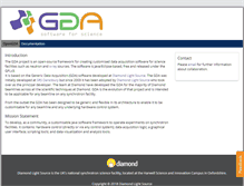 Tablet Screenshot of opengda.org